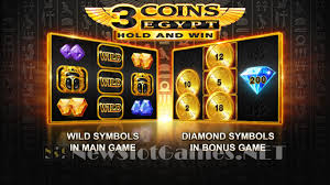 3 Coins Egypt Slots