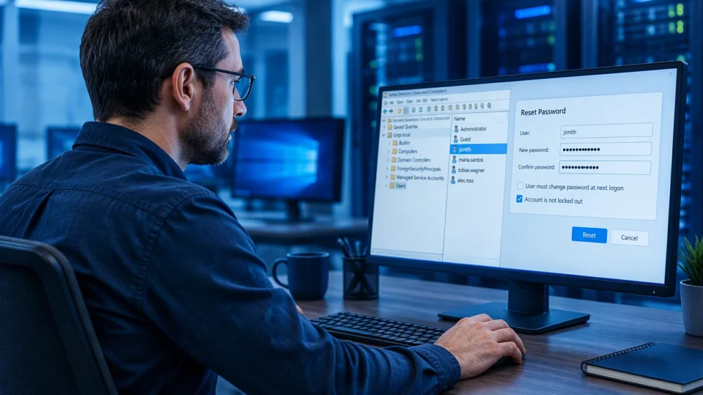 Quản trị hệ thống: Cách thực hiện đặt lại mật khẩu Active Directory mà không làm khóa tài khoản người dùng