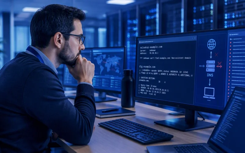 dns resolution failure diagnosis